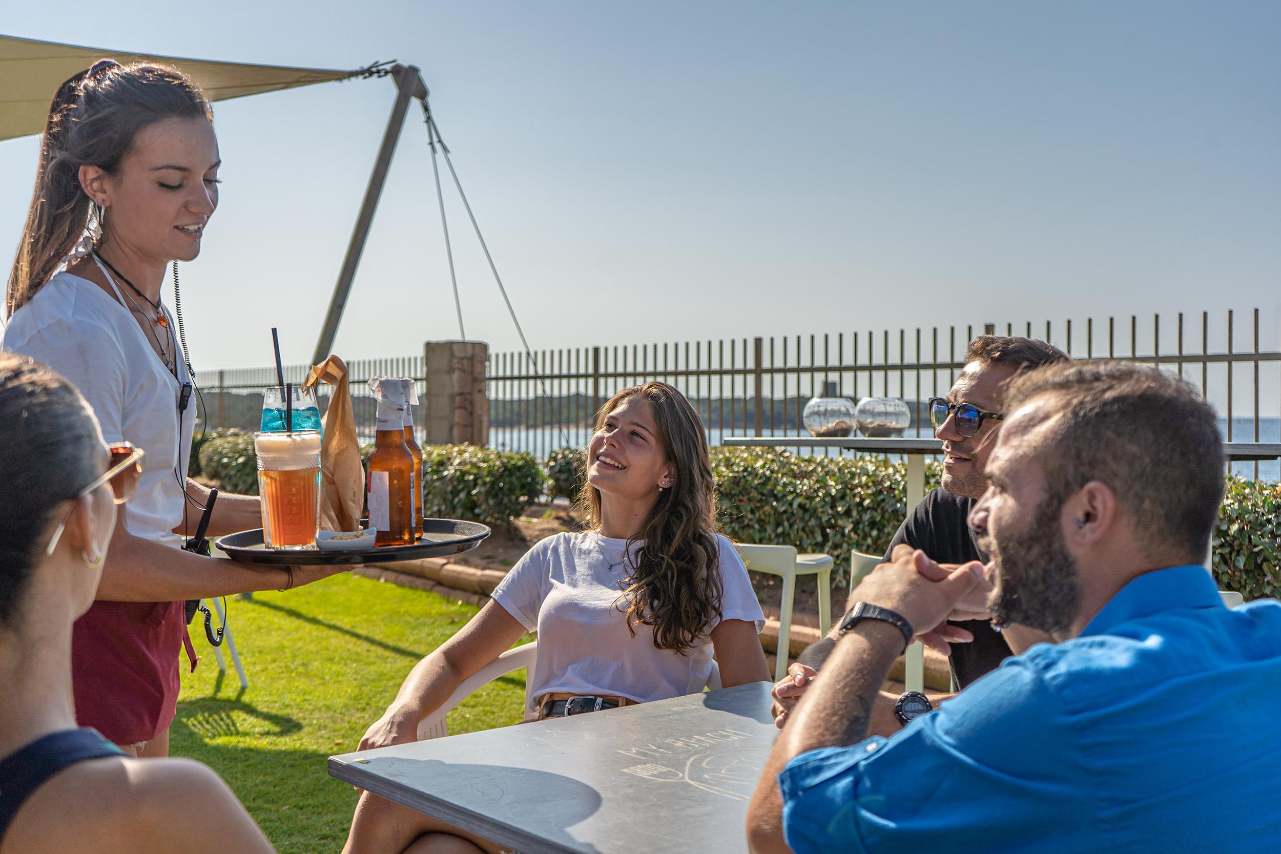 Camping Village Baia Blu La Tortuga Aglientu Eksteriør billede