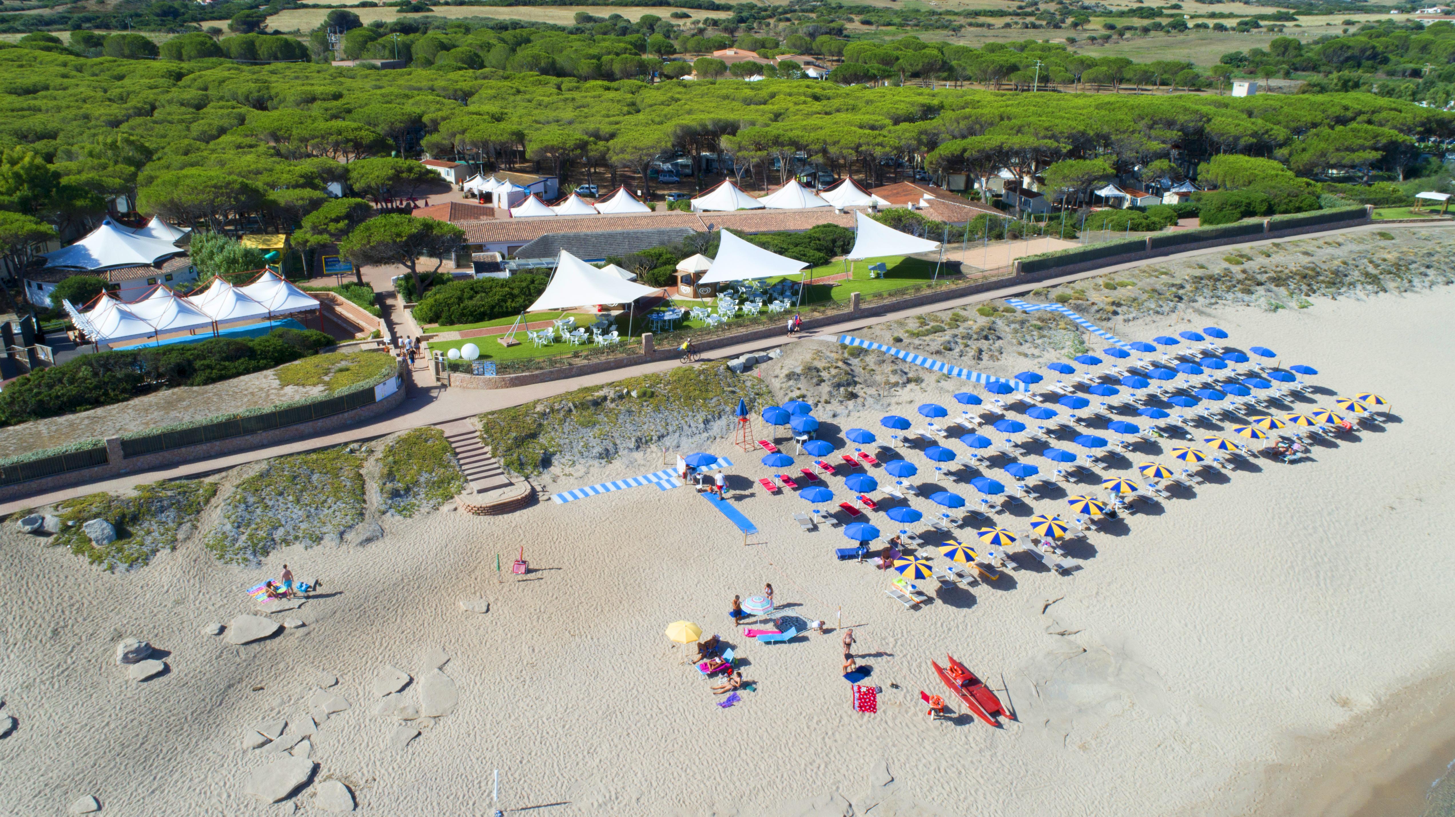 Camping Village Baia Blu La Tortuga Aglientu Eksteriør billede