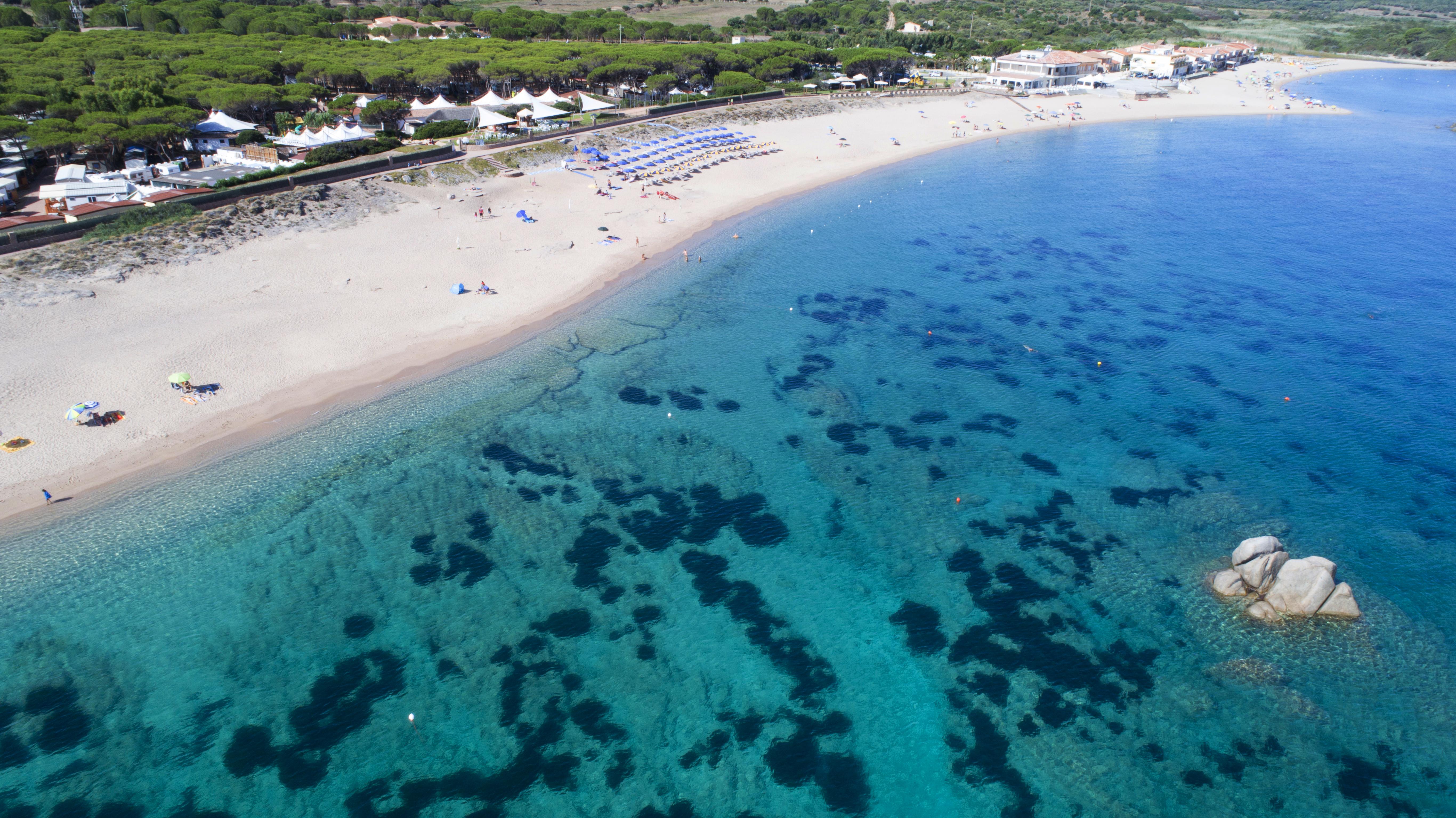 Camping Village Baia Blu La Tortuga Aglientu Eksteriør billede