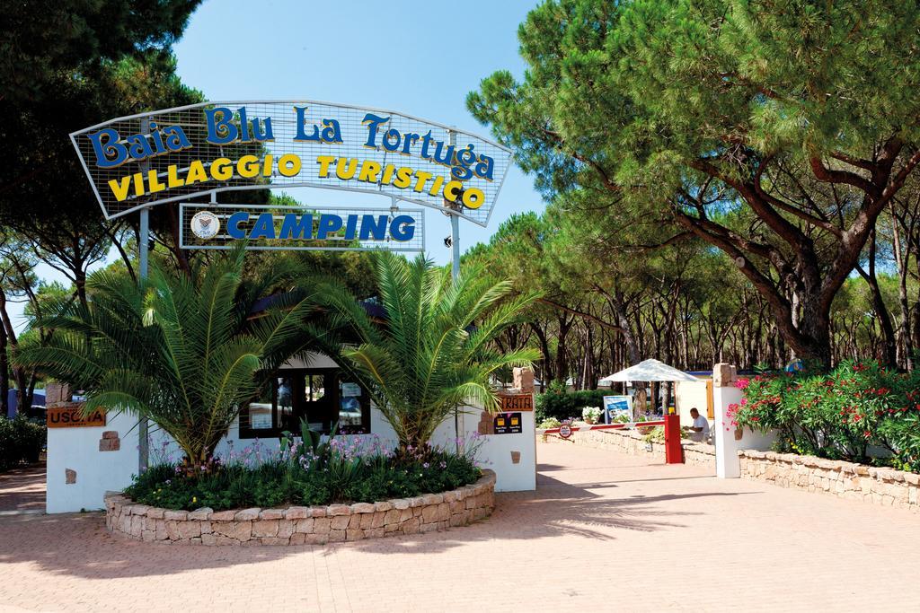 Camping Village Baia Blu La Tortuga Aglientu Eksteriør billede